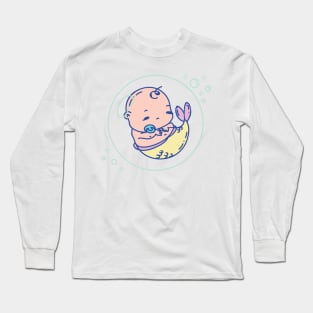 New Safe Mermaid Long Sleeve T-Shirt